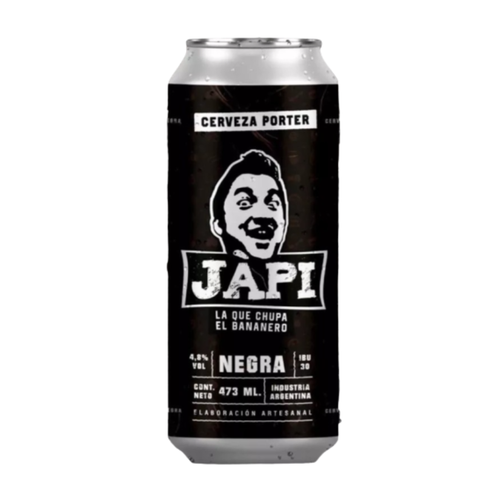 CERVEZA JAPI NEGRA 473 ML