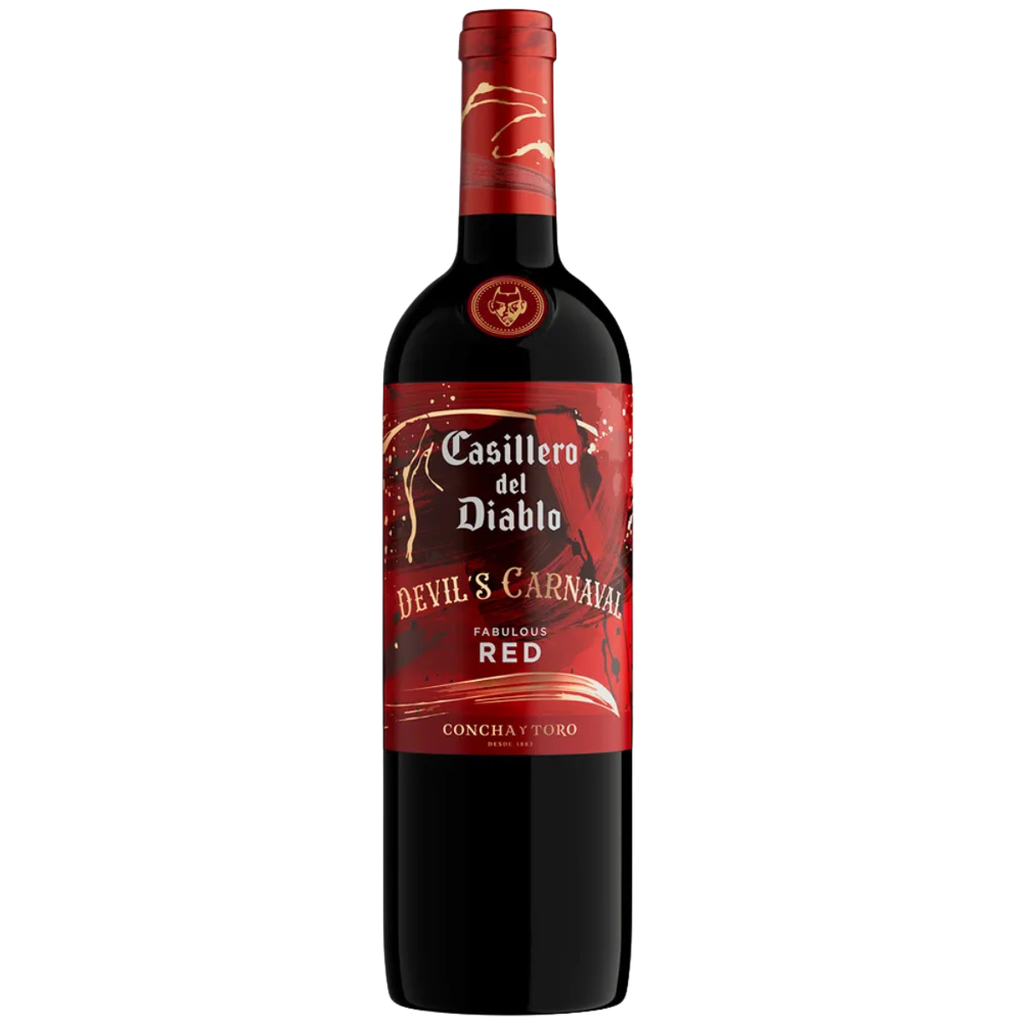 VINO CASILLERO DEL DIABLO DEVILS CARNAVAL FABULOUS RED