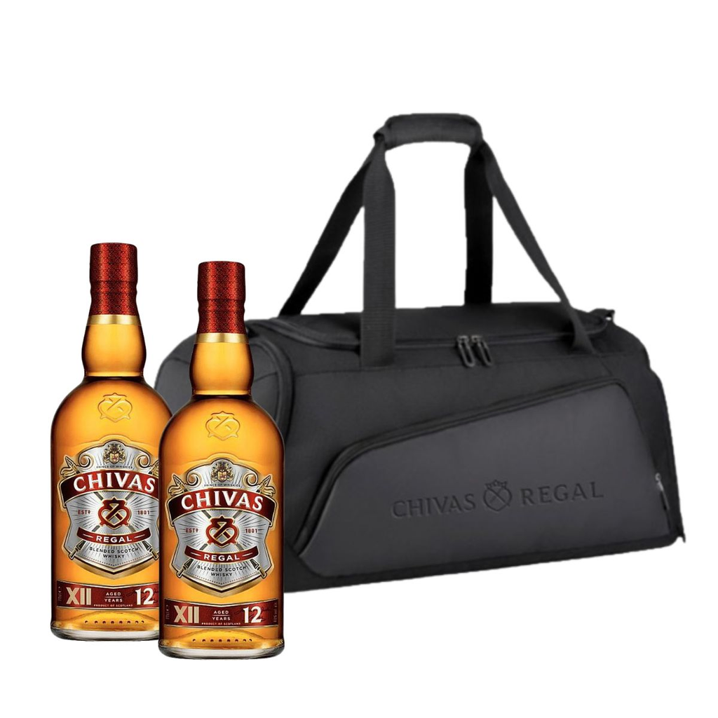 2 WHISKY CHIVAS REGAL 12 + BOLSO DE REGALO