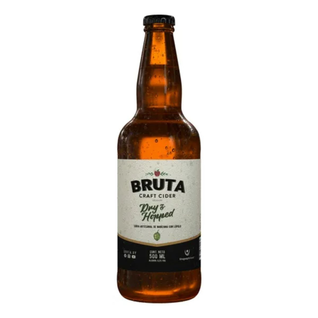 SIDRA BRUTA MANZANA C/LUPULOS 500 ML