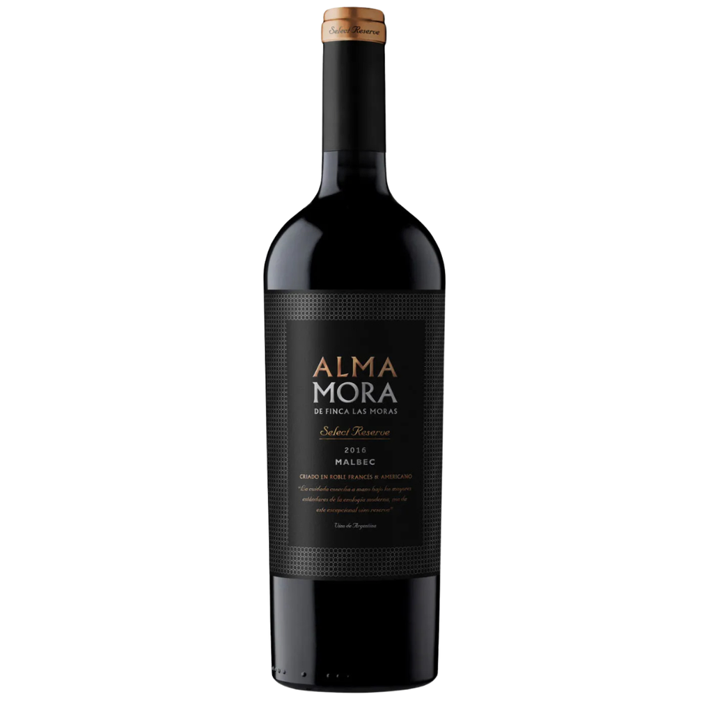 VINO ALMA MORA SELECT RESERVE MALBEC 750 ML