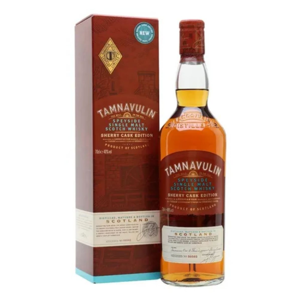 WHISKY TAMNAVULIN MALT SHERRY CASK 700 ML