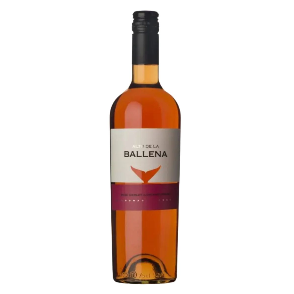 VINO ALTO DE LA BALLENA ROSE MERLOT CF 750 ML