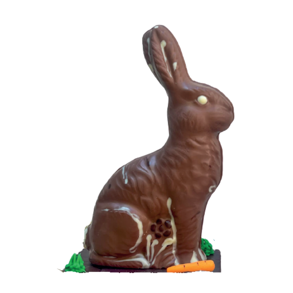 Conejo sentado mediano 170 gr 18 cm 